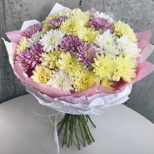 Хризантемы ассорти