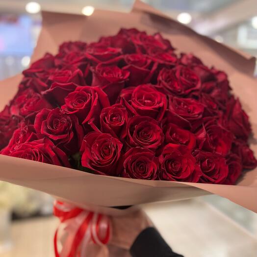 Букет из 51 Розы🌹