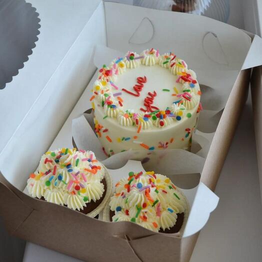 A gift set of sweets