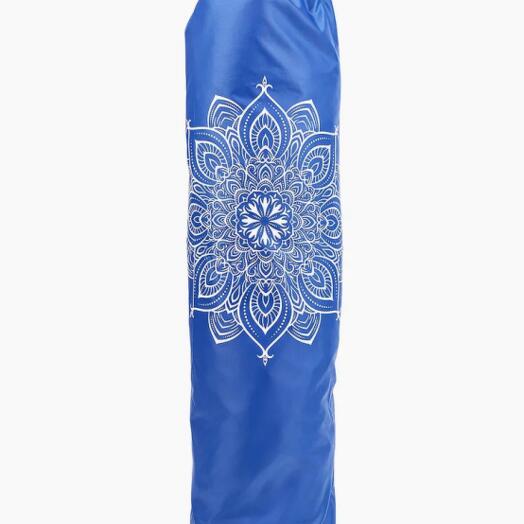 Mandala Blue Mat Cover