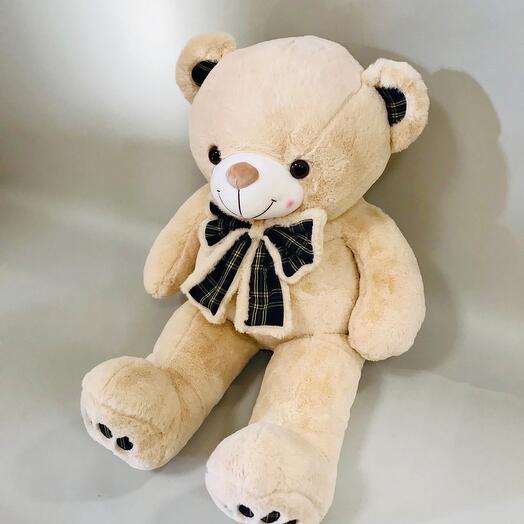 Медведь с бантом мягкая игрушка