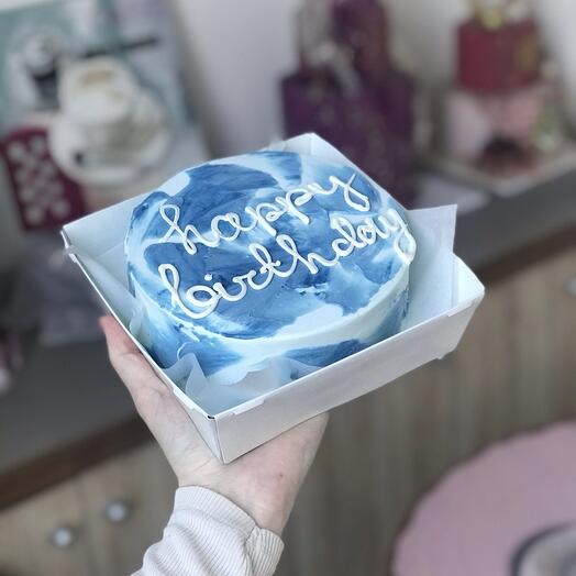Maxi bento cake 850 gr. Happy Birthday