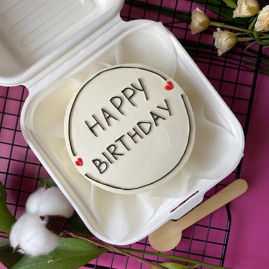 Бенто-торт «HAPPY»