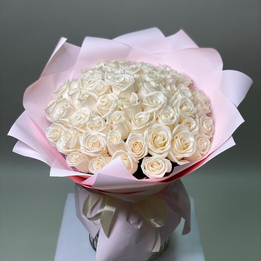 Bouquet of 51 classic roses