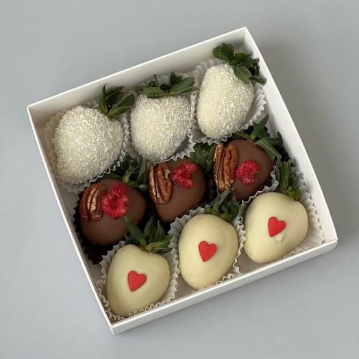 Клубника в шоколаде 9 шт 39