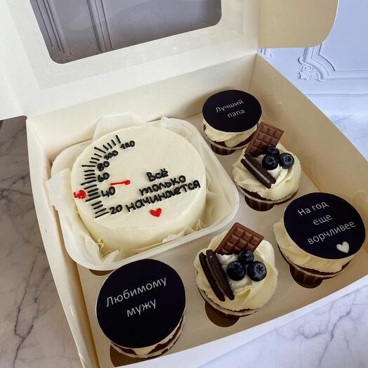 Набор бенто + капкейки 🧁