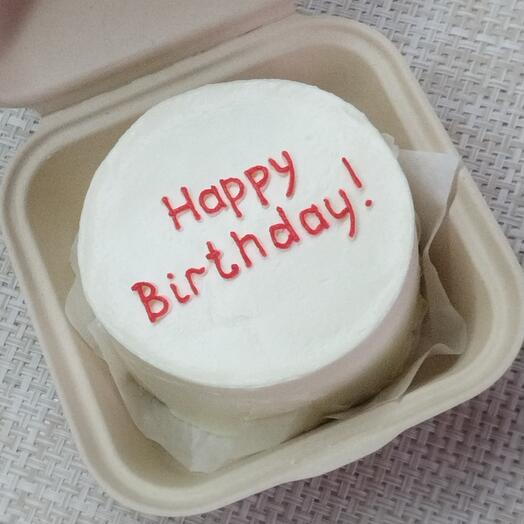 Бенто-торт "Happy Birthday"