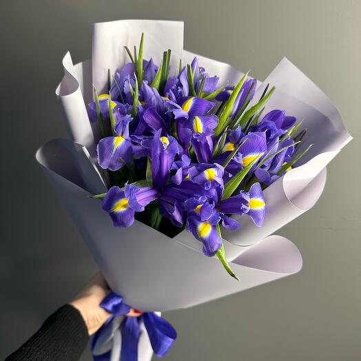 Букет 17 ирисов