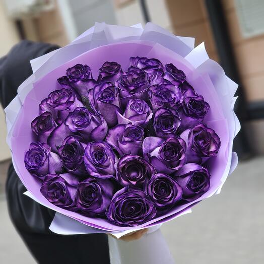 Purple roses