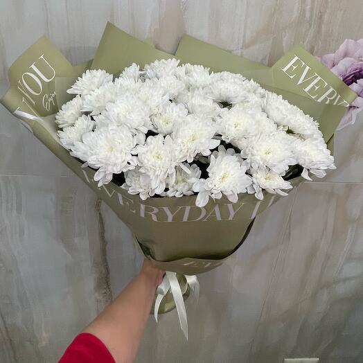 Букет из хризантем 3