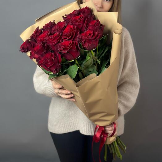 15 premium roses