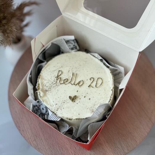 Бенто торт на день рождение hello 20