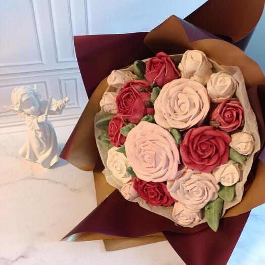 Букет зефирный