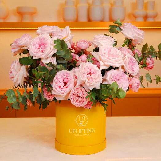 Pink rose box