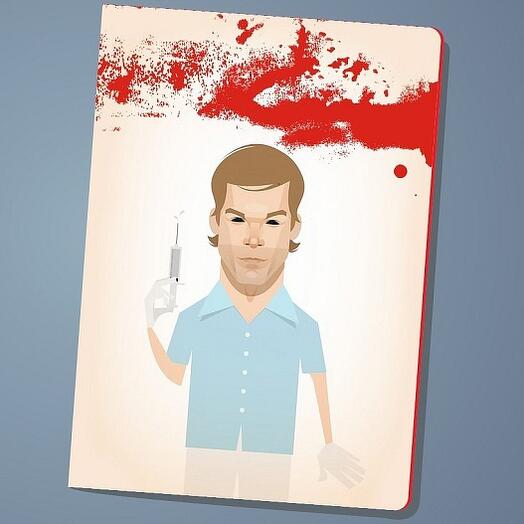 Обложка на паспорт Dexter