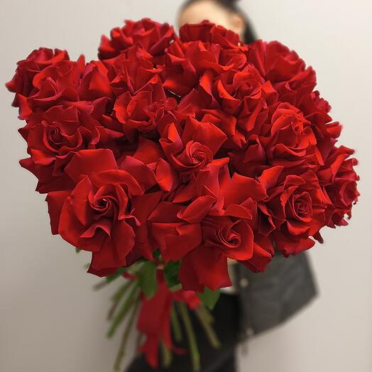 Rosas francesas rojas