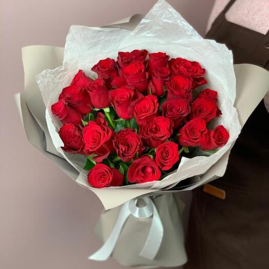 Красная Роза 25 штук
