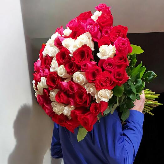 Buquet of 75 roses