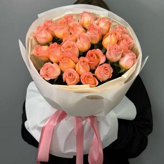 Букет из 25 голландских роз