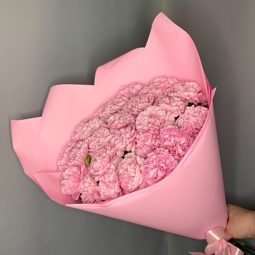 Розовые диантусы в розовом💕