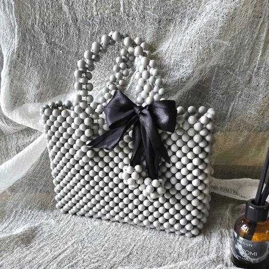 Сумочка из бусин ручной работы🤍