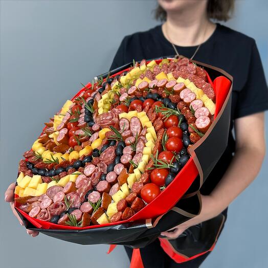 Съедобный букет "Волна" MAXI