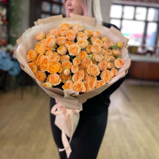🎁Букет «Весна» из кустовых роз