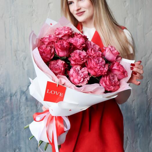 Букет из 15 роз
