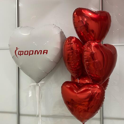 Шары для влюбленных