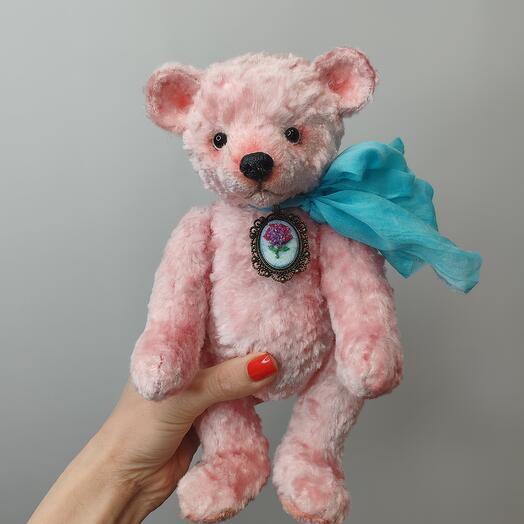 Медвежонок розовый игрушка