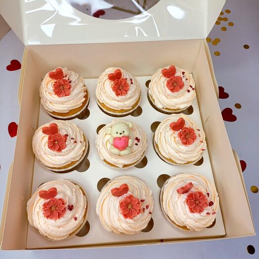 Набор капкейков 9шт