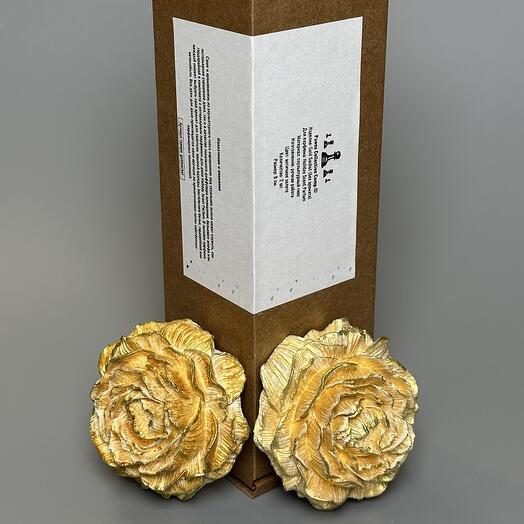 Саше Pawns Collection из гипса Gold Sachet 2 шт декор для дома ручной работы из скульптурного гипса