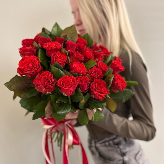 Монобукет из 31 розы Эльторо