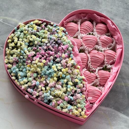 Цветы в коробке