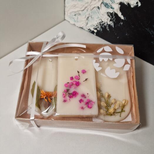 Набор восковых аромасаше (3 аромата)