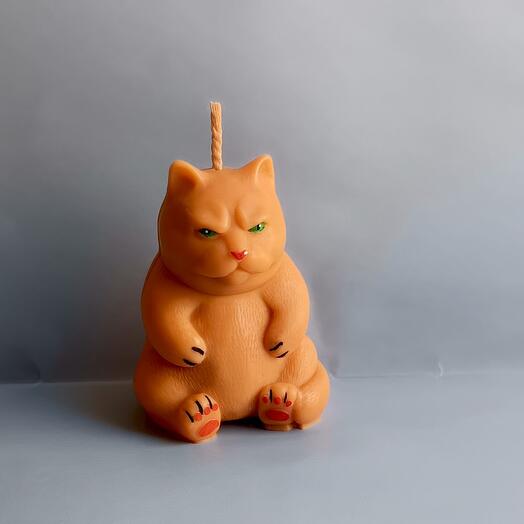 Формовая свеча "Котик"