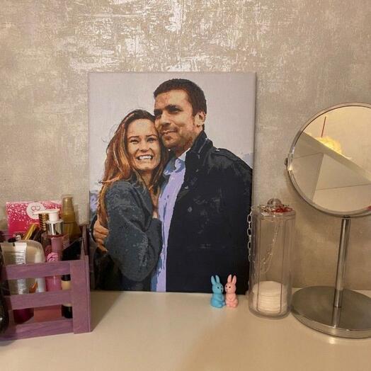 Картина по номерам по фото 40х50 см