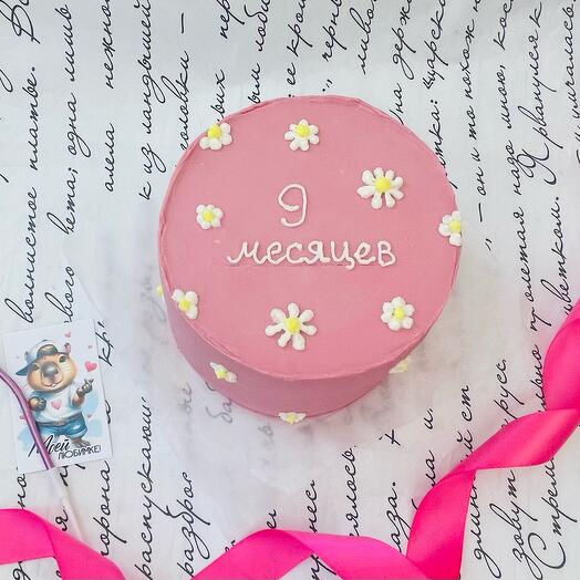 Бенто-тортик 9 месяцев