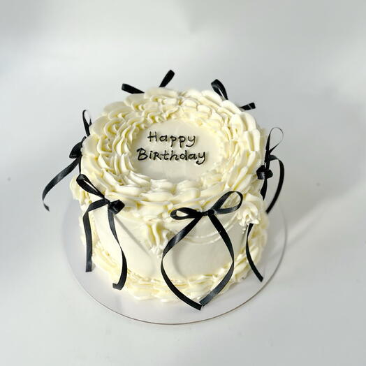Торт Ламбет Happy Birthday в подарок для подруги, дочки, жены, сестры