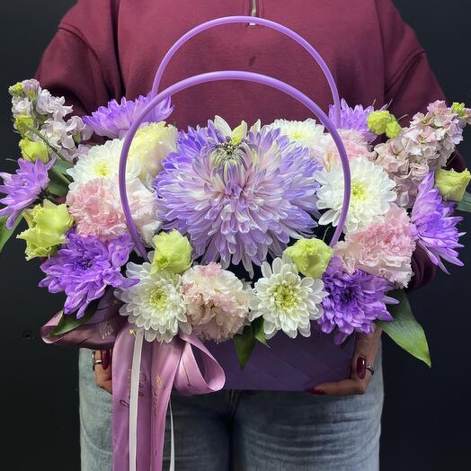 Purple handbag