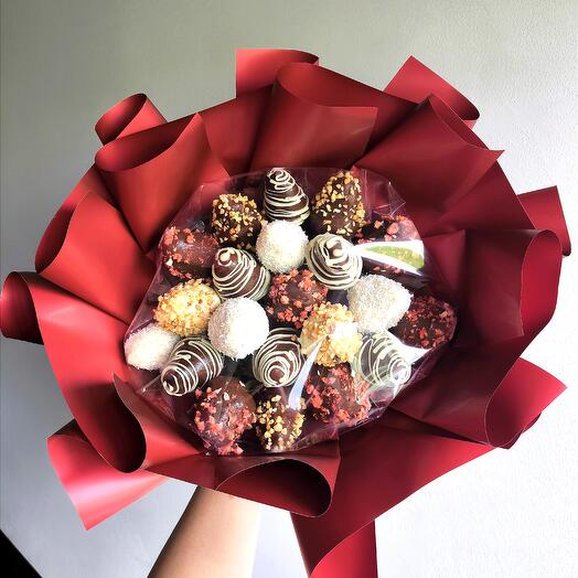 Букет клубника🍓 в шоколаде 21