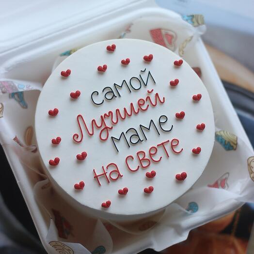 Бенто-тортик для самой лучшей мамы на свете