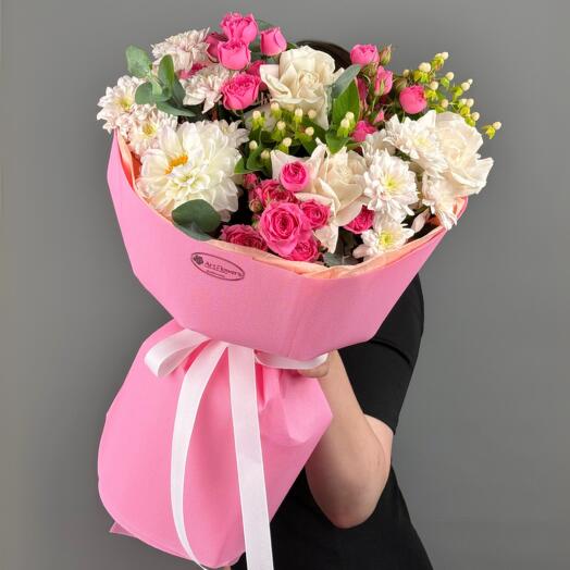 Цветы Букет Art Flowers Фейерверк чувств