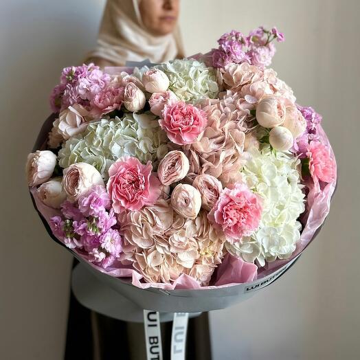 Букет "Нежные оттенки"