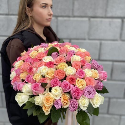 Роза 🌹 101 МИКС