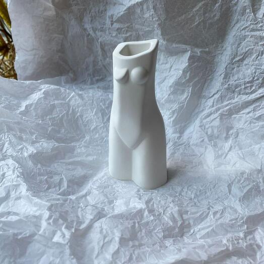 Ваза для сухоцветов  силуэт