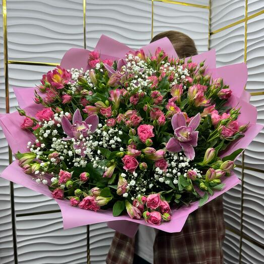 Авторский букет 💐 Мелодия цветов 💝