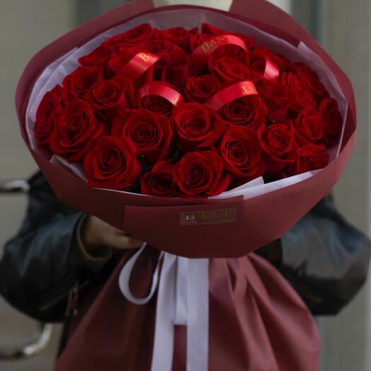 31 Красная роза