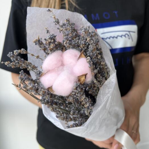 Лаванда с хлопком 🌸🤍