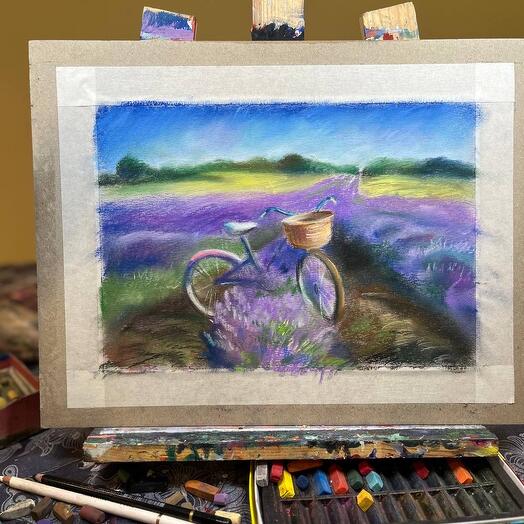 Рисование пастелью. Подарочный сертификат на мастер-класс